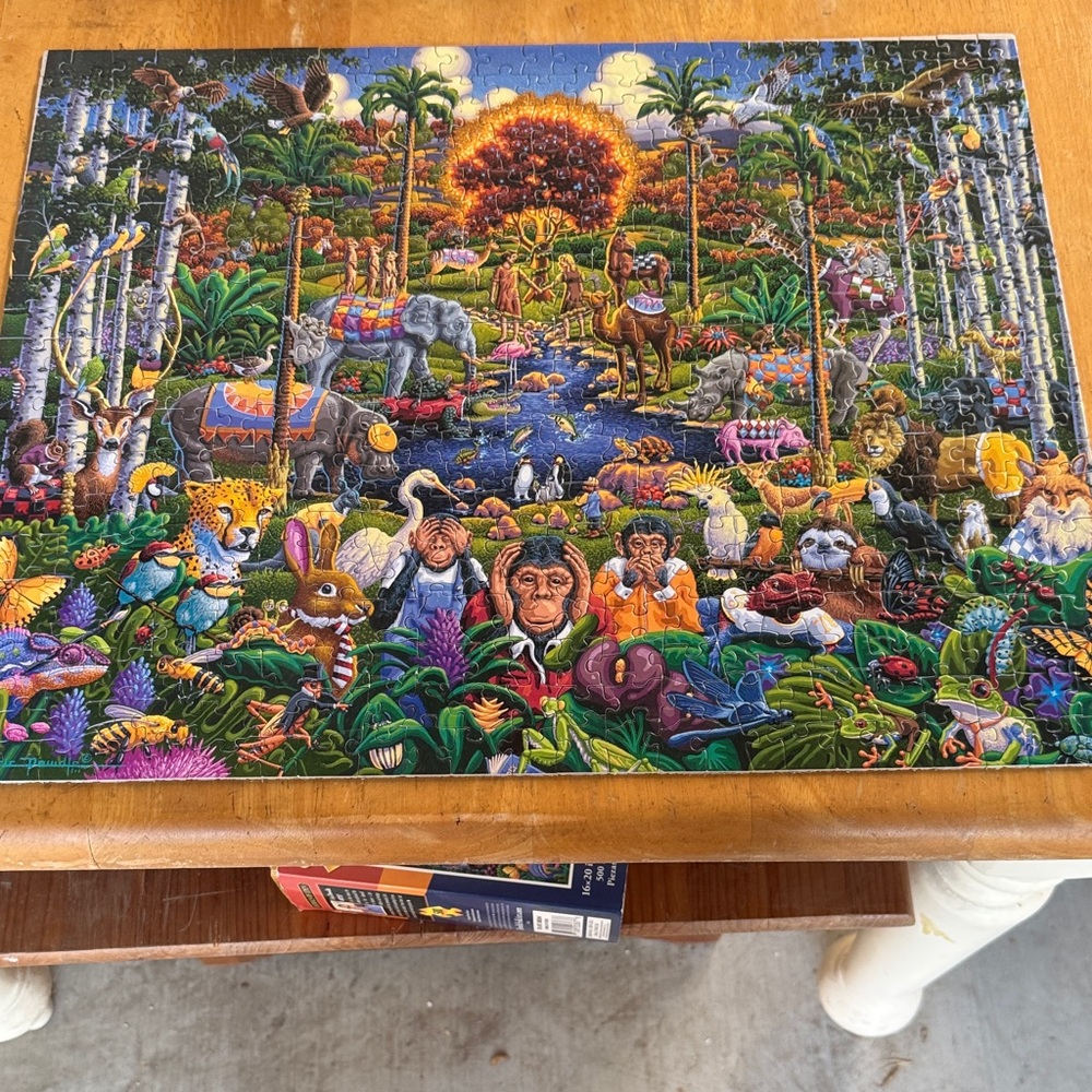 Vibrant Wildlife Puzzle